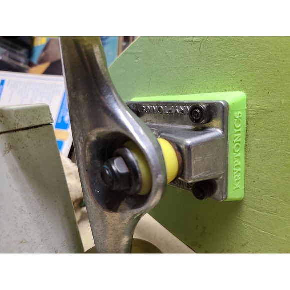 KRYPTONICS Sun & Palm Trees 36" Complete Longboard SKATEBOARD Good Condition! - Picture 6 of 7